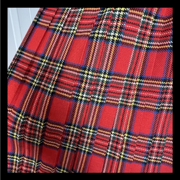 Tartan Plaid Maxi Length Skirt - Picture 12 of 15